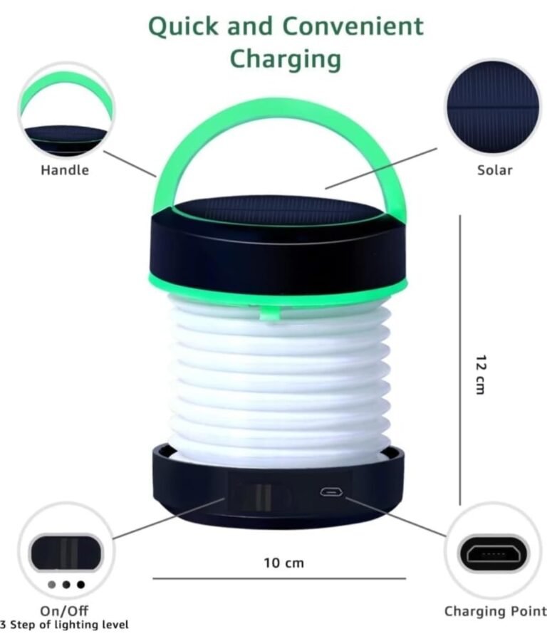 Solar Rechargeable LED Lantern