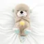 breathing teddy bear, music and light plush toy, soothing baby toy, cuddling teddy bear, baby sleep aid