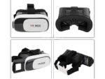 VR headset, virtual reality headset, 3D immersive experience, smartphone VR headset, adjustable head strap, lightweight VR headset