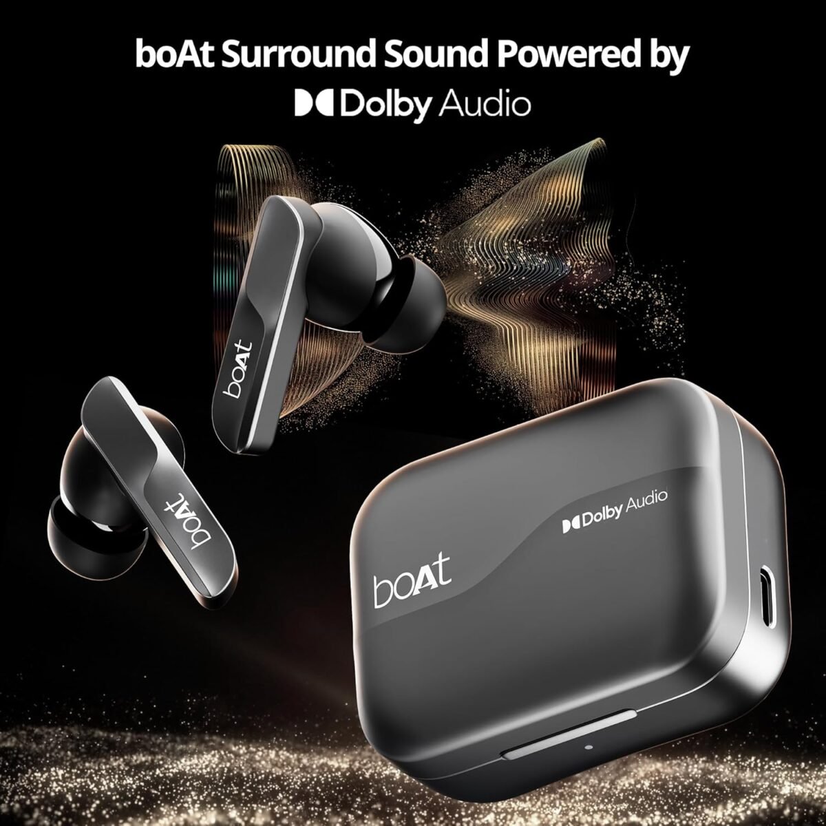 boAt Airdopes 800, true wireless earbuds, noise cancellation earbuds, dual EQ modes, boAt ANC earbuds, gaming earbuds, Bluetooth v5.3, IPX5 water resistance